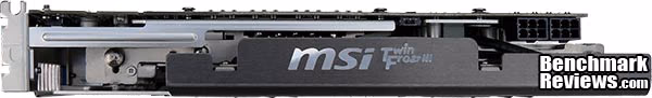 MSI R6950 Twin Frozr III Power Edition Side View
