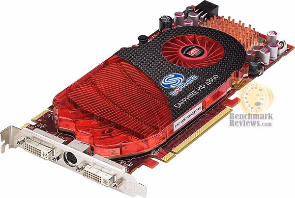 Sapphire Radeon HD 4850, angle view