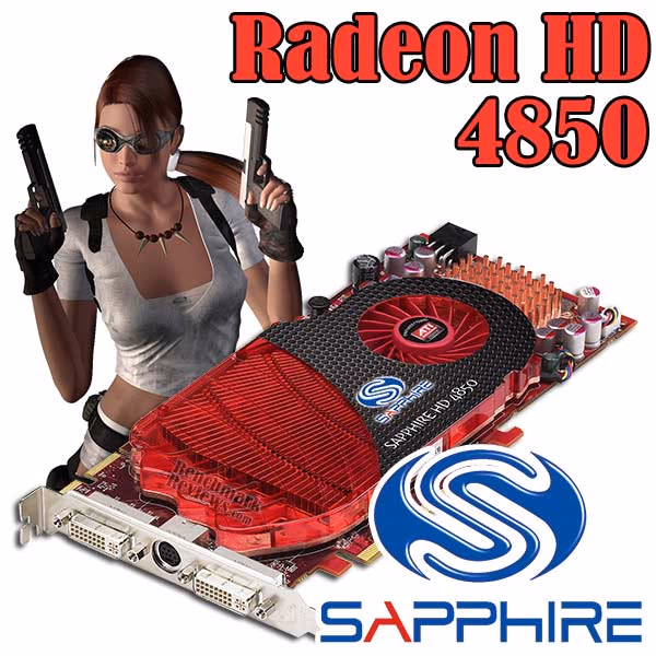 Sapphire Radeon HD 4850, splash