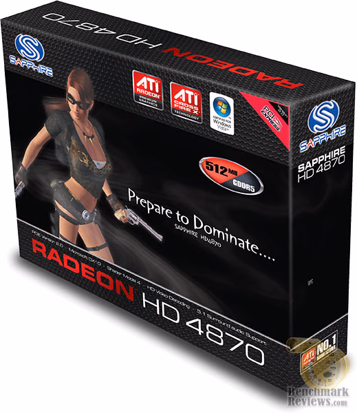 Sapphire Radeon HD 4870, package