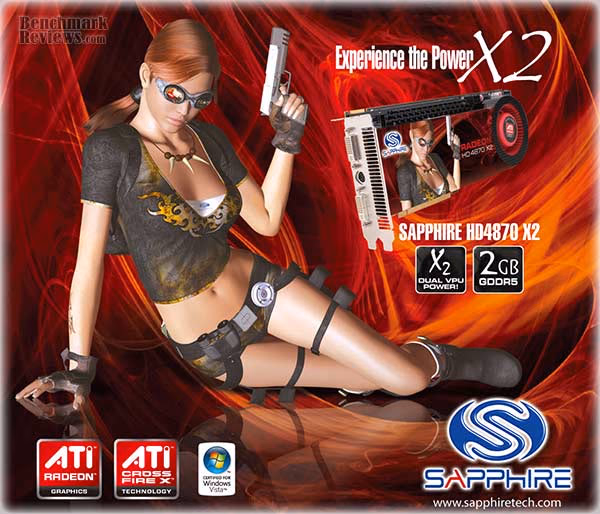 Sapphire 4870 X2 Ruby Poster