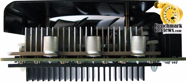 Sapphire Radeon HD 4850 X2, rear view