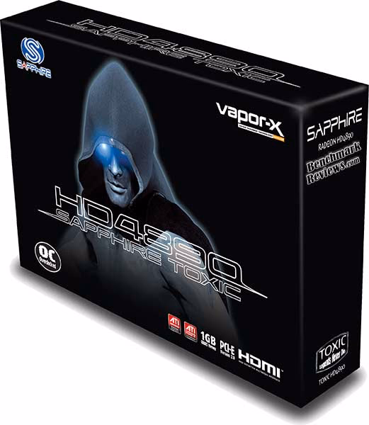 Sapphire HD4890 Toxic Vapor X Box Art