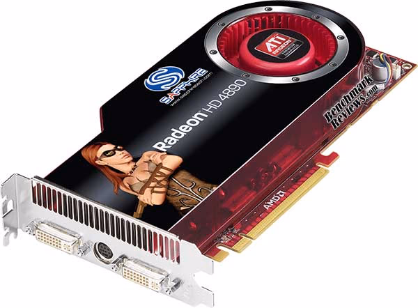 Sapphire Radeon 4890, corner view