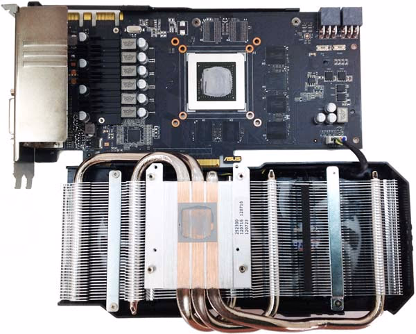 ASUS GeForce GTX 660Ti DirectCU II TOP Disassembled