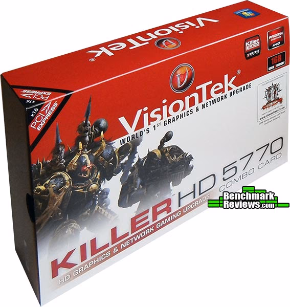VisionTek Killer HD5770 Combo Card, box