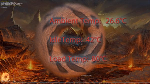 VisionTek Killer HD5770 Combo Card Furmark Temperature