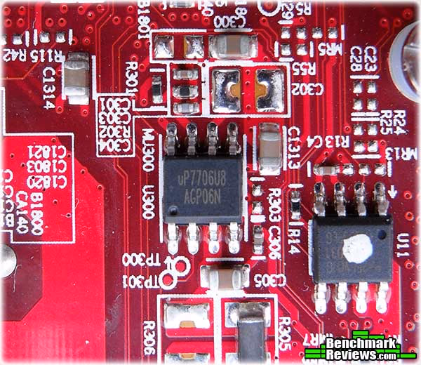 VisionTek Killer HD5770 Combo Card uP7706U8 Memory Voltage Controller
