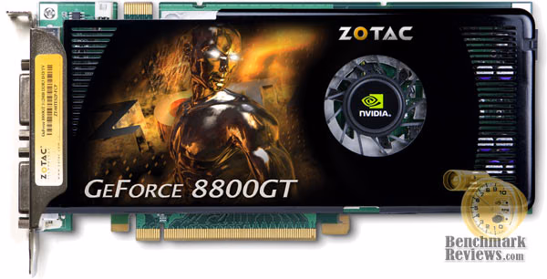 ZOTAC GeForce 8800GT 512MB Video Card ZT-88TES2P-FSP PN:151-01080-076VU