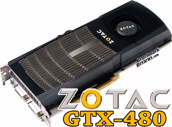 Zotac GeForce GTX 480 ZT 40101 10P, splash
