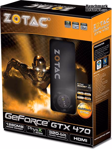 Zotac GeForce GTX470, retail