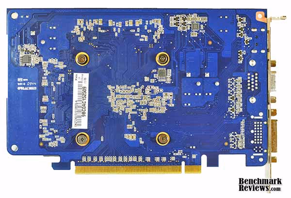 ASUS engt240 gddr5 Back, side view