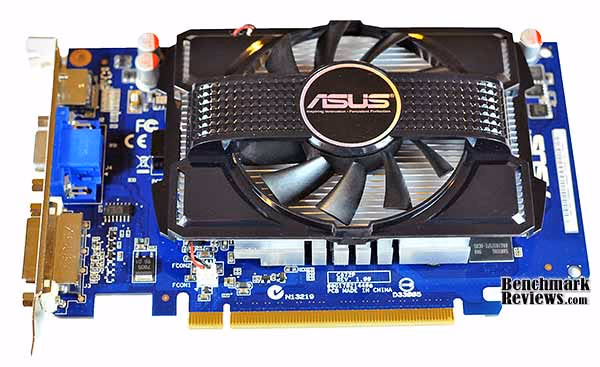 ASUS engt240 gddr5, front view