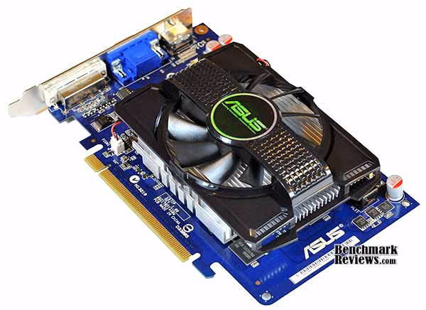 ASUS engt240 gddr5, front view