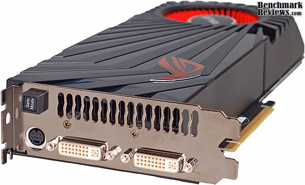 ASUS GTX285 MATRIX, back view