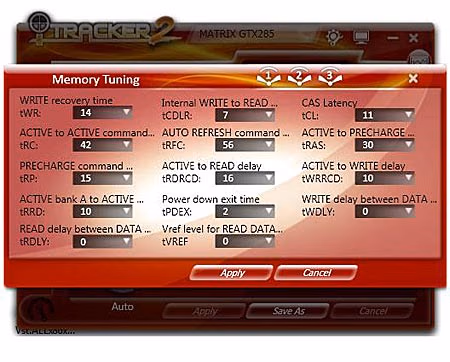 ASUS GTX285 MATRIX iTrack M