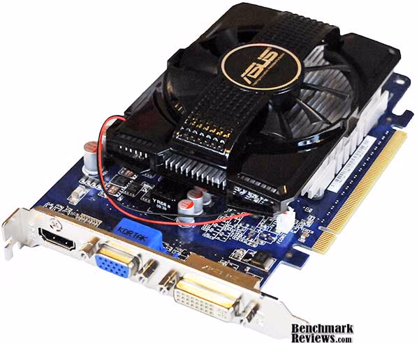 ASUS engt240 gddr3, rear view