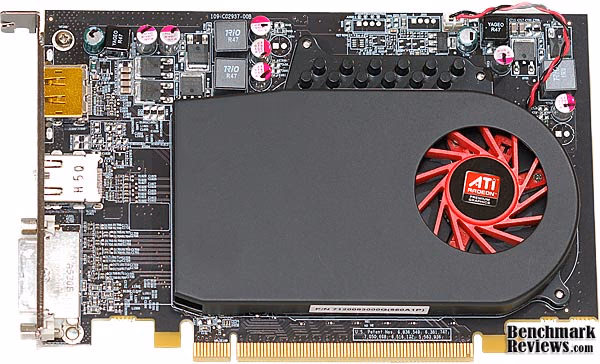 ATI Radeon HD5670 Front 34, bottom view