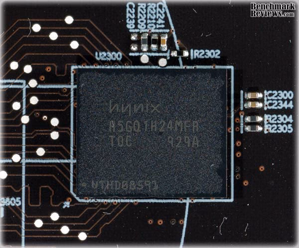ATI Radeon HD5670 Memory Chips