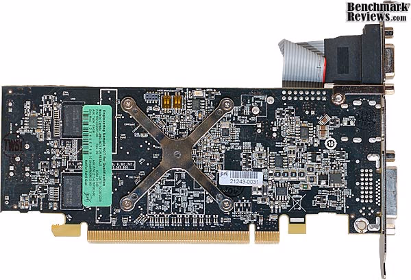 ATI RADEON HD5450 VIDEO CARD Back, side view