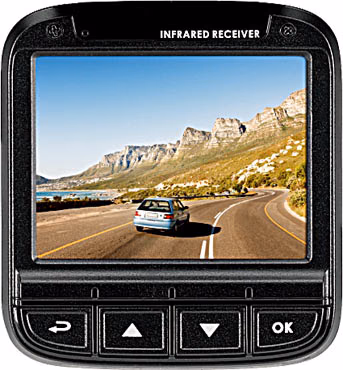 Genius DVR FHD590 Vehicle Recorder Camera LCD