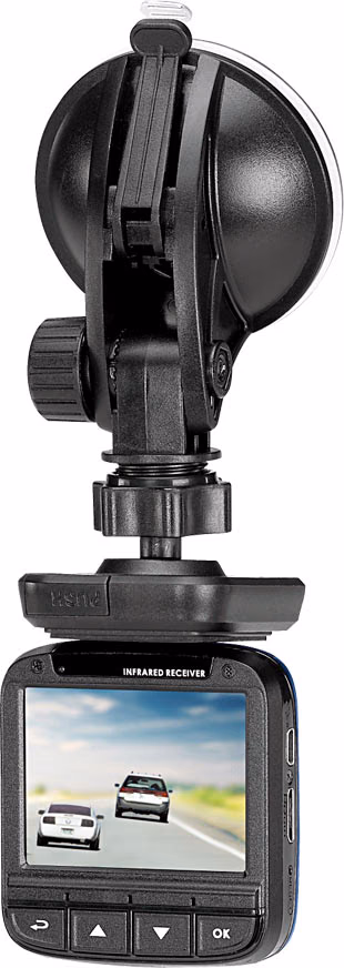 Genius DVR FHD590 Vehicle Recorder Camera Windshield Mounted