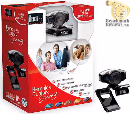 Hercules Dualpix Exchange 2MP HD Webcam